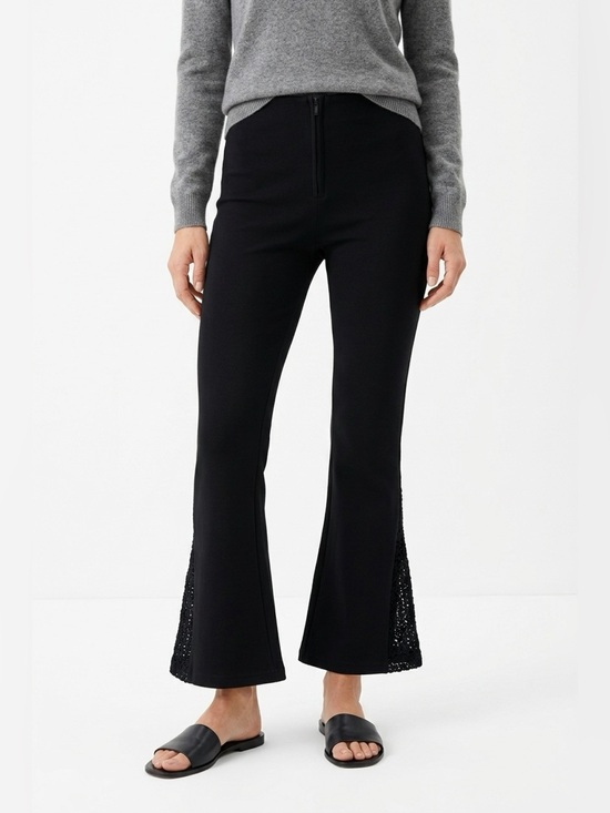 Pants - 90s flare pants with lace insert